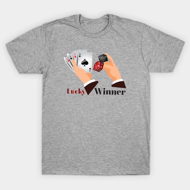 Lucky Winner T-Shirt by CandD